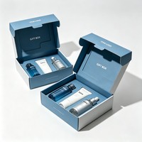 Boîte d'emballage personnalisée en carton recyclable, solide et biodégradable pour cosmétiques, fond de teint liquide, lotion, essence, crème pour le visage