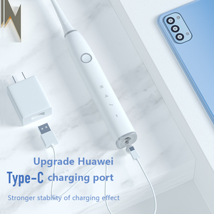 <span class=keywords><strong>Brosse</strong></span> à dents électrique ultrasonique YBK Y3 avec écran LED, étanche IPX7, 3 modes, hautement recommandée par les dentistes, poils souples - Product Image 3