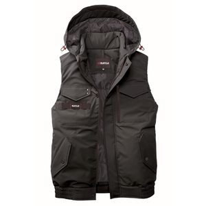 Gilet d'extérieur unisexe BURTLE gris tempête pour l'automne/hiver, taille 5064 53 XL, gilet d'hiver - Product Image 1