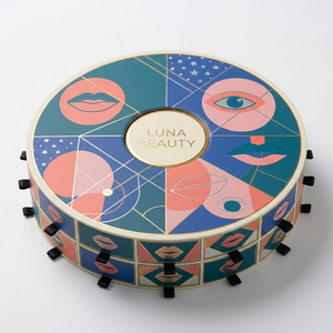 Maßgefertigte Festliche Kosmetik-Verpackung Leere Hautpflege-Adventskalender-Boxen Advent 25-<span class=keywords><strong>Tage</strong></span>-<span class=keywords><strong>Countdown</strong></span>-Design ISO9001 - Product Image 2
