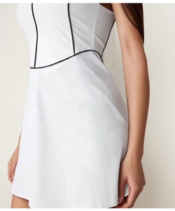 Gonne da Tennis Traspiranti Elasticizzate Senza Maniche per Donna, Abbigliamento Sportivo Casual per Golf - Product Image 2