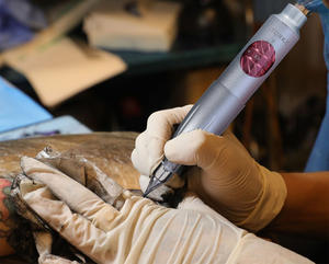 Naturalness Tattoo Supply YD <span class=keywords><strong>Blink</strong></span> ceja labio <span class=keywords><strong>Microblading</strong></span> maquillaje permanente máquina de tatuaje para entrenamiento - Product Image 2