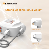 Perangkat Penghilang Bulu Laser NdYag Portabel dengan Daya 800W/1200W untuk Penggunaan Komersial, Peremajaan & Pengencangan Kulit