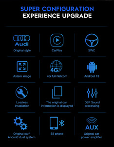 Cksd 10.25 Inch 4 + 64GB Xe Android Giao Diện Cho Audi Q7 2011-2015 Android Auto GPS Navigation Carplay 4G Wifi - Product Image 4