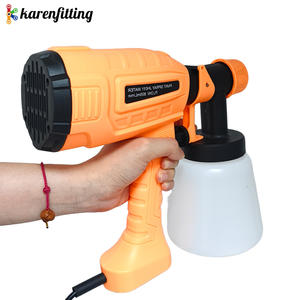 Pistolet pulvérisateur de peinture HVLP avec joints de nettoyage et de soufflage Tailles de buses et modèles de pulvérisation pour ponts, murs, portes, projets de bricolage - Product Image 3