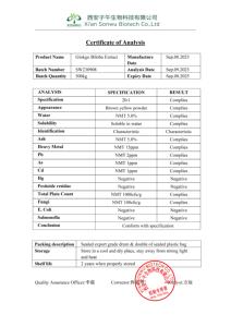 Bột <span class=keywords><strong>Ginkgo</strong></span> Biloba nguyên chất tự nhiên, chiết xuất <span class=keywords><strong>Ginkgo</strong></span> Biloba - Product Image 2