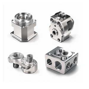 OEM Fabrication de précision sur mesure en aluminium cuivre laiton acier inoxydable tournage CNC perçage pièces de fraisage Service d'usinage CNC - Product Image 1