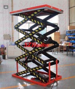 Mesa elevadora de carga hidráulica, plataforma elevadora, eléctrica, 3 toneladas, 1 tonelada - Product Image 4