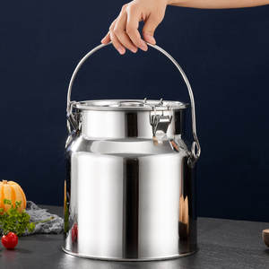 Contenitore Termico per Alimenti in Acciaio Inox di Design Moderno, Grande Capacità, per Zuppe, Brodi e Latte, con Coperchio a Sollevamento Manuale - Product Image 2