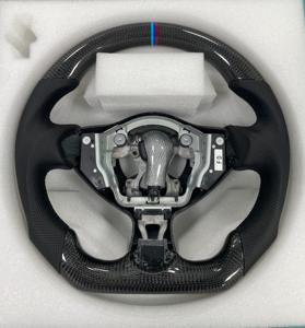 Volante de Fibra de Carbono con Pantalla LED para Infiniti Q50 Q60 Qx50, Modelos 2017 2018 2019 2020 2021 <span class=keywords><strong>2022</strong></span>, Marca YLA - Product Image 2