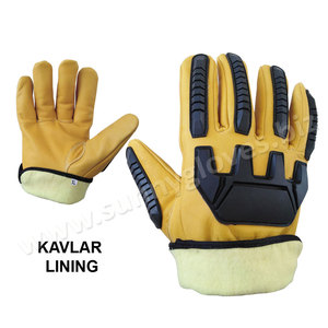 2021 High Quality Leather <b>Drivers</b> <b>Gloves</b> / Safety <b>Gloves</b> / Mechanics <b>Gloves</b> - Product Image 3
