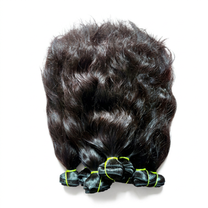 Cheveux humains bruts d'Inde du Sud, vierges non traités, naturels, ondulés profonds, fournisseurs de cheveux ondulés, cheveux humains bruts alignés sur les cuticules provenant des temples - Product Image 1