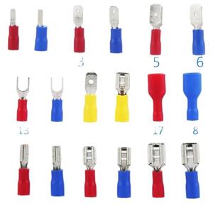 Terminales de crimpado de desconexión rápida FDDMDD, juego de 330 terminales preaislados de cobre puro para cableado eléctrico - Product Image 1