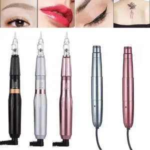 Gốc Dermagraph 600D-G Tattoo Machine Pen Thụy Sĩ Động Cơ Tattoo Eyebrow Gun Microblading Vĩnh Viễn Tattoo Lip Công Cụ Đối Với Agulhas