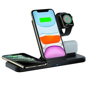 <span class=keywords><strong>Cargador</strong></span> rápido inalámbrico 3 en 1 Soporte para teléfono <span class=keywords><strong>de</strong></span> 15W para Airpods/<span class=keywords><strong>iPhone</strong></span> 12 Pro Max/<span class=keywords><strong>XR</strong></span>/X/8/iWatch - Product Image 6