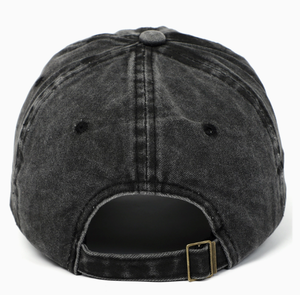 Vintage Washed Cotton Baseball <b>Cap</b> with Embroidered Daffodils – Adjustable Hat for <b>Women</b> & Men - Product Image 5