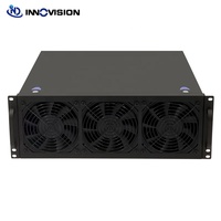 Usine personnalisée 19 pouces Rack Support 8 cartes graphiques Intel Platform AI GPU Deep Leaning Server Gpu Mining Rig