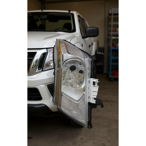 Nuevo Faro Delantero Halógeno Blanco P0192 para NP300 Navara 2016-2022, Sistema de Iluminación Automotriz de Repuesto, 12V, Compatible con OEM - Product Image 1