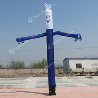 Danseur publicitaire gonflable avec logo personnalisé, figurine gonflable d'extérieur, Air Dancer à une jambe pour l'accueil