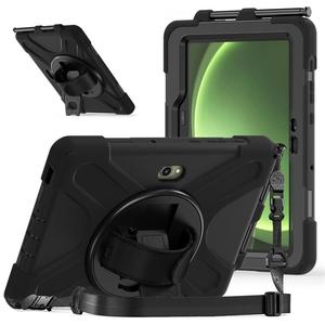 Custodia Protettiva Antiurto con Supporto per <span class=keywords><strong>Samsung</strong></span> Galaxy <span class=keywords><strong>Tab</strong></span> Active 5 <span class=keywords><strong>Pro</strong></span> 2025 SM-X350/SM-X356B con Porta Penna/Tracolla - Product Image 1