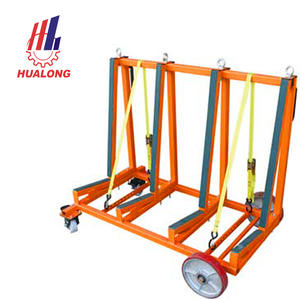华龙机械HSE-24花岗岩大理石石英板储物车单面一站式A架石板运输架 - Product Image 1