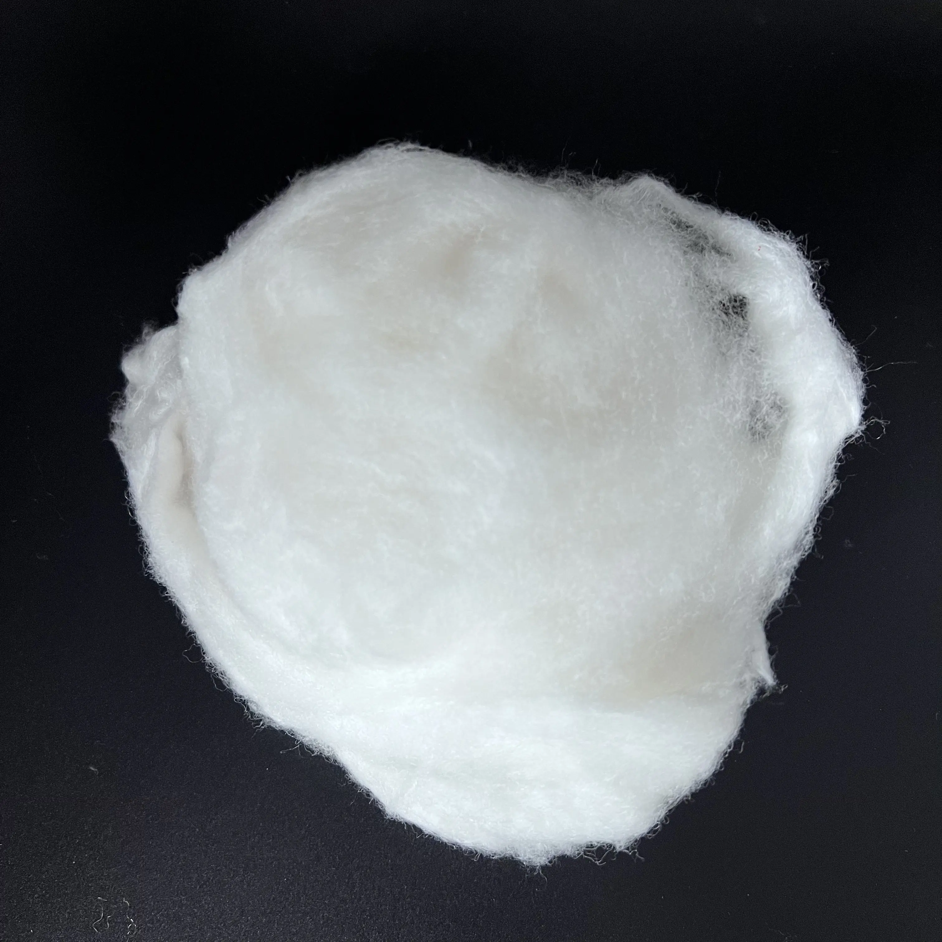 La mejor calidad de fibra de lana de Cachemira lavada con precio de fábrica