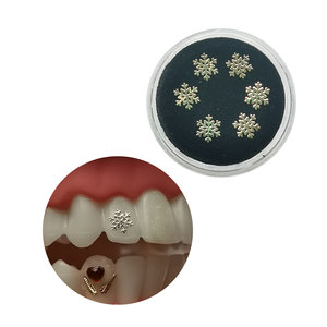 Kit de bijoux dentaires or et argent pour blanchiment des dents, bandes blanchissantes, décoration de beauté, usage domestique - Product Image 3