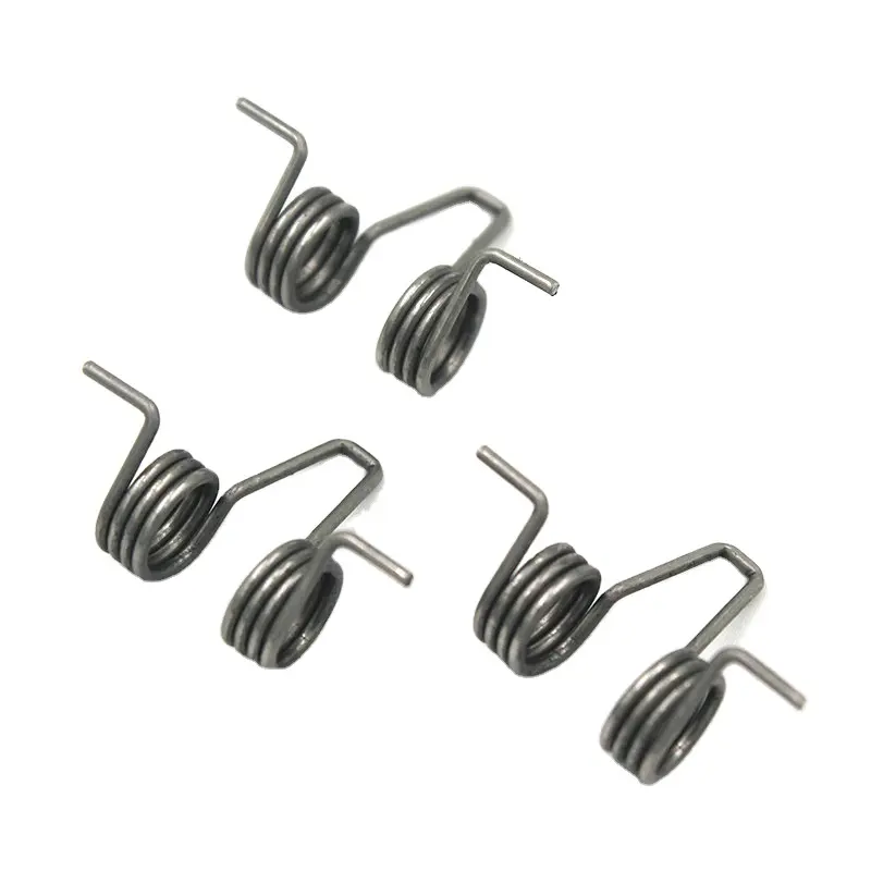 Customized Spring Manufacturer Stainless Steel Wire Adjustable Two Directions Return Coil Double Torsion Spring