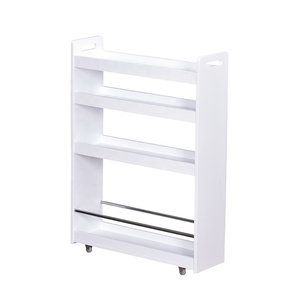 <span class=keywords><strong>Chariot</strong></span> <span class=keywords><strong>de</strong></span> <span class=keywords><strong>rangement</strong></span> à 4 niveaux, nouveau <span class=keywords><strong>chariot</strong></span> <span class=keywords><strong>de</strong></span> cuisine, fin, roulant, - Product Image 3