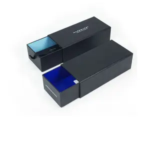최신 패션 독특한 디자인 사용자 정의 로고 서랍 상자 펜 좋은 품질 종이 상자 비즈니스 선물 상자