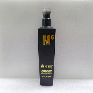 ขวดแก้วเหล้าบรั่นดีสีดำขนาด500มล. ฉลากสีทอง - Product Image 1