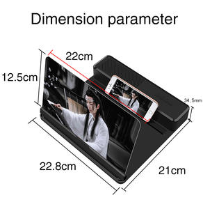 Loupe d'écran de téléphone de bureau HD 3x 12 pouces, amplificateur vidéo HD, loupe - Product Image 6