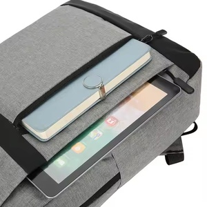 Deluxe Laptop Backpack Stylish Design Anti-theft Waterproof Travel Backpack USB Port Polyester PU Material Laptop Backpack - Product Image 3