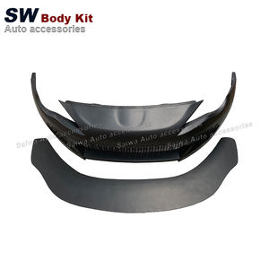 Para Toyota GT86/BRZ Body Kit Upgrade <span class=keywords><strong>Rocket</strong></span> <span class=keywords><strong>Bunny</strong></span> 2 Estilo Parachoques delantero Guardabarros Faldón lateral Separador de labios trasero Piezas de alerón trasero N - Product Image 3