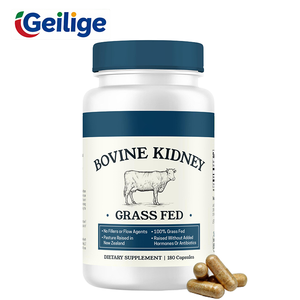 180 Cápsulas OEM de Polvo de Riñón Bovino Liofilizado de Animales Alimentados con Pasto, Sin GMO, Sin Rellenos, Suplemento Dietético para Dieta Carnívora - Product Image 1