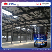 Revêtement ignifuge intumescent pour acier structurel, peinture coupe-feu, fournisseur en gros, usine chinoise directe