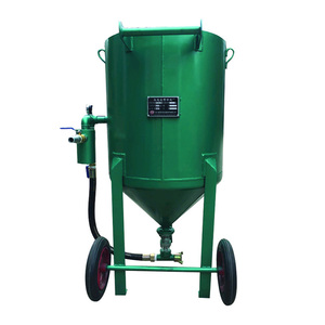 Macchina per Sabbiatura a Secco Manuale Industriale Mobile di Alta Qualità Professionale e Durevole per Metallo - Product Image 4