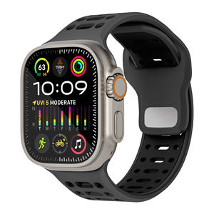 Bracelet de montre sport en silicone respirant et réglable RYB 49 <span class=keywords><strong>mm</strong></span>, bracelet de remplacement pour montres intelligentes IWatch 42 <span class=keywords><strong>mm</strong></span> 46 <span class=keywords><strong>mm</strong></span> 49 <span class=keywords><strong>mm</strong></span> - Product Image 6