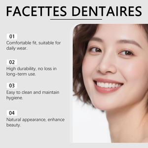 ORALHOE Prothèses dentaires ajustables à clipser, améliorent l'esthétique du sourire, en silicone confortable, pour adultes, kit de beauté dentaire à domicile - Product Image 5