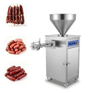 Máquina Eléctrica Automática Pequeña para Hacer Salchichas, Rellenadora de Salchichas Rojas, Máquina de Vacío para Embutir Salchichas y Hot Dogs, en Oferta - Product Image 1