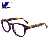 Monture de prescription ovale en acétate sur mesure OEM, taille 49-24-145, vision haute définition pour adultes unisexes, usine d'optique