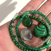 Juego de Pulseras Elásticas con Cuentas, Estilo Clásico Retro, Unisex, para Regalo, 4mm, Piedras Naturales Irregulares de Ojo de Tigre