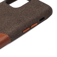 Étui arrière personnalisé en cuir véritable de luxe avec porte-cartes pour iPhone 11/11 Pro/11 Pro Max – Fabricant