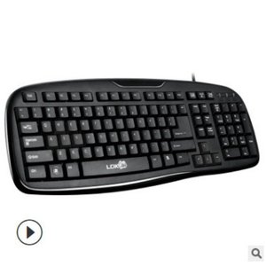 Skyloong <b>Wired</b> <b>Keyboard</b> 104 Keys Full Size Numeric Keypad For Office Gaming - Product Image 1