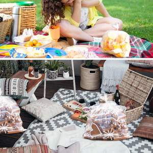 Sacs en rouleau en plastique PE transparents, écologiques et recyclables, avec logo/design personnalisable pour le stockage alimentaire et l'emballage de vêtements - Product Image 6