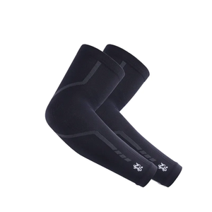 Negro Blanco <span class=keywords><strong>Deportes</strong></span> Correr Bicicleta Protección <span class=keywords><strong>UV</strong></span> Manga del brazo Personalizado Transpirable Secado rápido Baloncesto Palo <span class=keywords><strong>Deportes</strong></span> - Product Image 3
