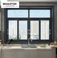 Ventana Corredera de Aluminio con Diseño de Malla Resistente y Tamaño Personalizado de Fábrica Wharton para Balcón y Patio