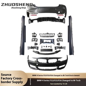 Kit de Parachoques Delanteros y Traseros Grandes Modificados MT de ABS para Coche, Ensamblaje de Barra Delantera y Trasera, Nuevo Estado, para Serie 4 (F32, F33, F36) 2013-2020 - Product Image 3