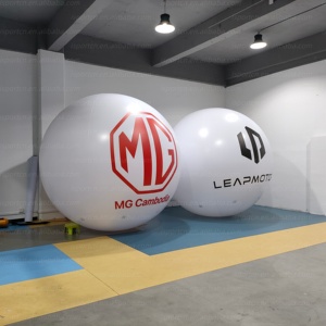 Ballon géant en PVC hermétique à l'hélium, impression de logo personnalisé, sphère flottante scellée à l'air, décoration promotionnelle pour salon automobile - Product Image 5