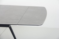 Table à manger carrée extensible en céramique italienne moderne de haute qualité pour salle à manger